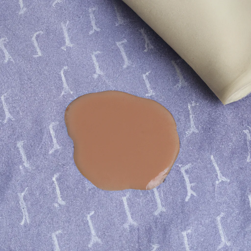 Jak usunąć plamę z podkładu?