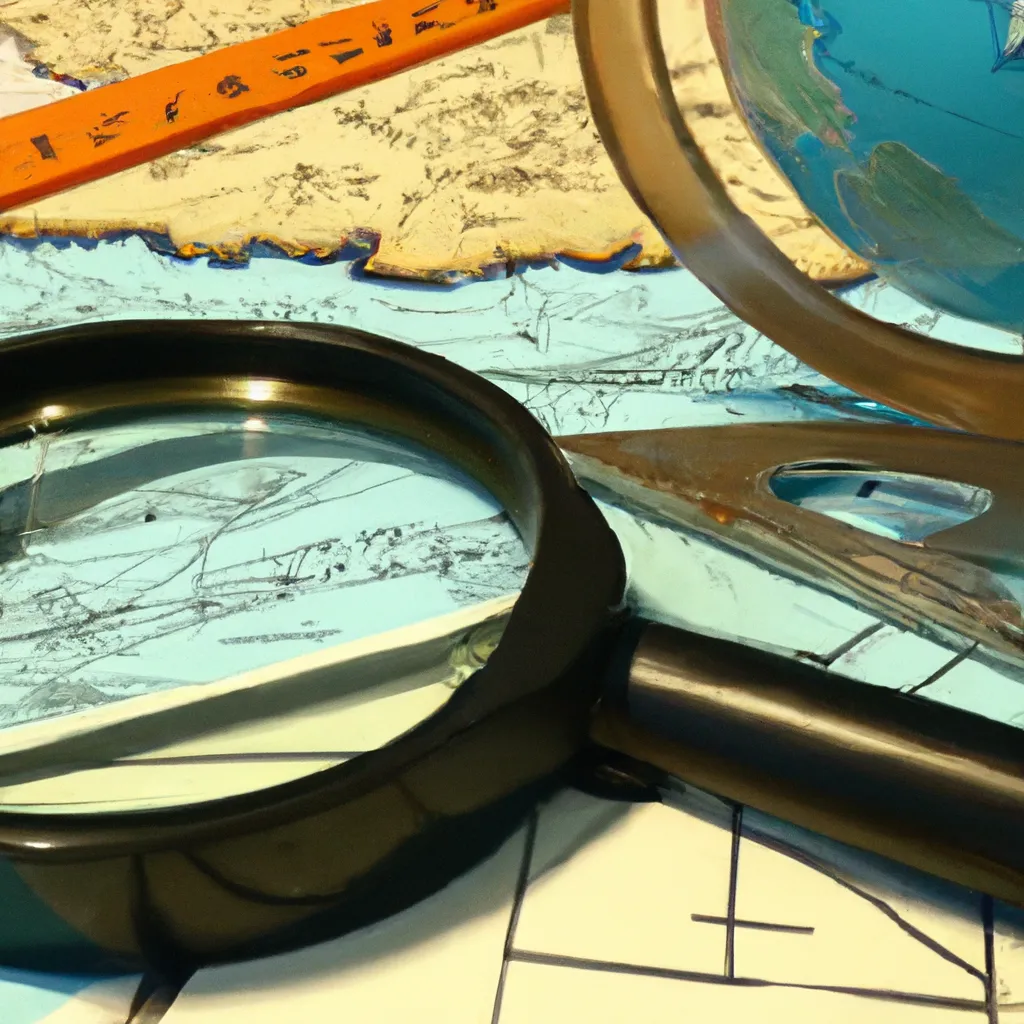 Jak obliczyć skalę mapy?