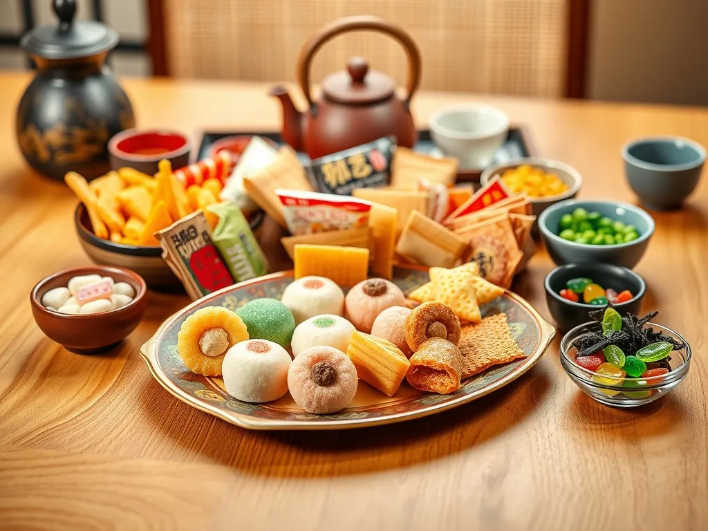 Popularne japońskie przekąski, które musisz spróbować!